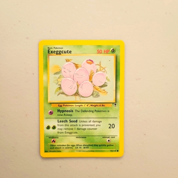 Classic Legendary Collection Exeggcute 75/110 Common Pokemon Card - Picture 1 of 2